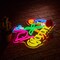 Summer Flamingo and Parrot Coro Neon Sign for Wall Décor, Dimmable Beer Bar LED Man Cave Neon Light, USB Powered Neon Art Signs Decor Gifts
